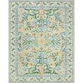 thumbnail image 5 of Moynesa 8'x10' Large Rugs for Living Room,Boho Machine Washable Area Rugs 8x10ft,Ultra-Thin Floral Rug Non Slip,Vintage Distressed Soft Carpet for Bedroom Office Dining Room,Green, 5 of 8