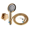 thumbnail image 3 of Cabezal de ducha ajustable con y soporte con interruptor de encendido/apagado cabezales de ducha de ahorro de agua accesorios año cabezal B BLESIY Alcachofa de la ducha, 3 of 8
