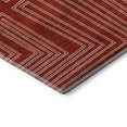 thumbnail image 3 of Addison Rugs Mayfield Premium Machine Washable Transitional Geometric Red Rectangle Rug, 9' x 12', 3 of 6