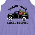 thumbnail image 2 of Instant Message - Thank Your Local Farmer - Toddler & Youth Girls A-line Dress, 2 of 5