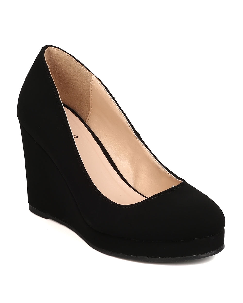 round toe platforms