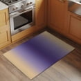 thumbnail image 2 of Area Rug 2 x 3 Ft, Purple Yellow Ombre Indoor Accent Bathroom Rugs for Kitchen/Laundry Room, Farmhouse Modern Gradient Art Washable Non-Slip Runner Floor Mat for Entryway, Living Room, 2 of 8