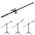 thumbnail image 2 of Mosiee Rotating Video Live Bracket Microphone Stand Boom Arms Extension Crossbar 55Cm Tripod Live Broadcast Equipment, 2 of 4