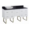 thumbnail image 1 of Imaginations américaines 60 po. W Vanity Blanc, 1 of 1