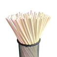 thumbnail image 3 of Hwkond 300PC Straws Disposable,Disposable Paper Straws Glitter Pearl Film Straws Straws Holiday Decoration, 3 of 5