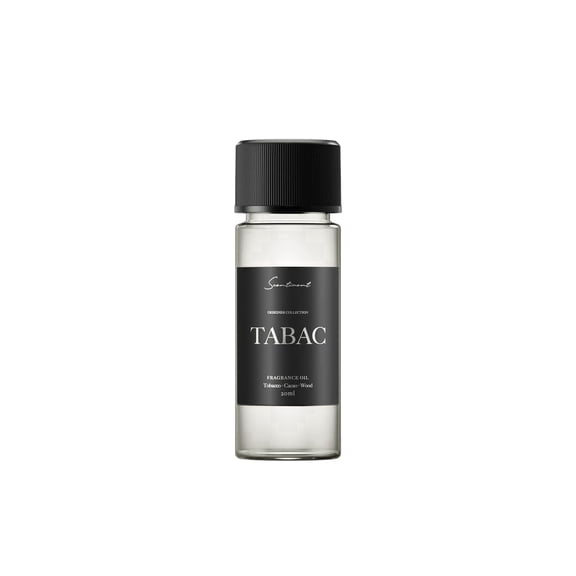 Scentiment Tabac Designer Collection Diffuser Oil – 20ml | Aromatherapy Home Fragrance | Notes of Tobacco, Cacao & Woody Accords | Luxury Hotel-Inspired Scent