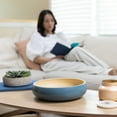 thumbnail image 4 of Lexa Bamboo Fruit Bowl, 12 Inch, Navy, 4 of 7