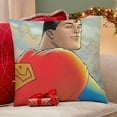 thumbnail image 4 of Superman Legacy Super Soft Pillowcase for Home Decor, Suitable for Living Room, Bed, Sofa, 18×18 Inches, 4 of 6
