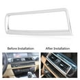 thumbnail image 3 of Outlet Frame Trim Air Conditioning Vent Frame, Center Console Vent Frame, ABS Plastic Durable For  5 Series F10 F18 2011-2017 Car, 3 of 8