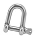 thumbnail image 4 of Screw Pin Anchor Shackle Stainless Steel DShaped Bow Shackle for Chains Outdoor Camping Survival Rope(M20 ), 4 of 5