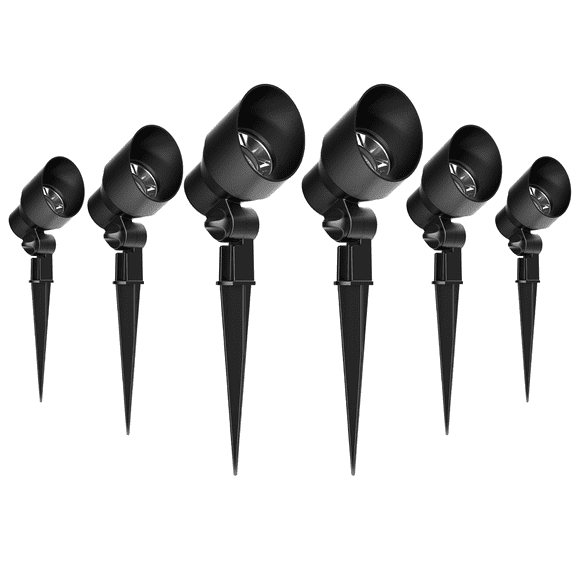 Low Voltage Outdoor Landscape Lighting 6 Pack 20 Watt Floodlight Halogen
