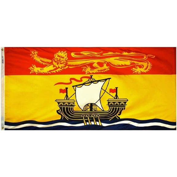 New Brunswick - 3'X6' Nylon Flag