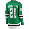 thumbnail image 3 of Women's Fanatics Branded Jason Robertson Kelly Green Dallas Stars 2017/18 Home Breakaway Jersey, 3 of 3