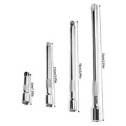 Tizuqe 4Pcs 1/4inch 3/8inch Drive Socket Ratchet Wrench Long Extension Rod Steering
