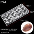 thumbnail image 1 of 3D Easter Eggs Chocolate Mold Plastic Polycarbonate Chocolate Mold Bunny Rabbit Molds Confectionery Tools Cake Decorating Tools, 1 of 5