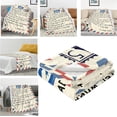 thumbnail image 2 of LHSHID Father's Day Blankets Dad Birthday Gifts Blanket from Daughter Or Son Fleece Blanket Bed Blankets and Throws 30"x40", 2 of 6