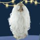 thumbnail image 1 of Conjunto de peluca y barba de Papá Noel, disfraz divertido de barba de Papá Noel con cuerda elástica W, 1 of 4