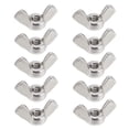 thumbnail image 1 of Unique Bargains Écrous d'Aile 8-32 en Acier Inoxydable 304 pour Volets Papillon, Pièces 10 Pcs, 1 of 4