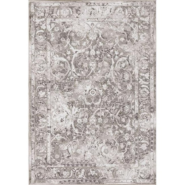 Dynamic Rugs FC710969036555 6 ft. 7 in. x 9 ft. 6 in. Fresco 96903 Rectangle Transitional Area Rug - 6555 Beige & Taupe