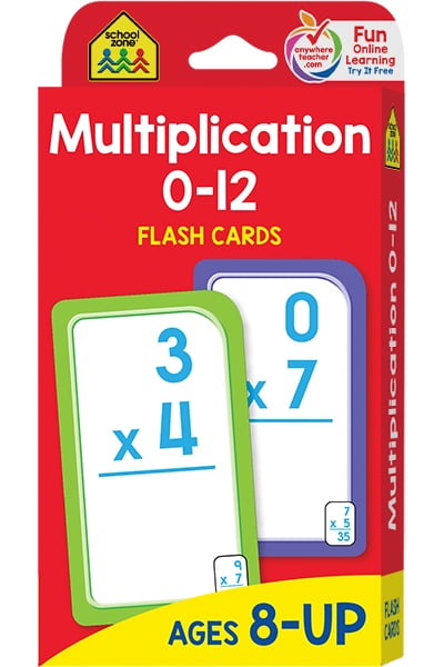 Flash Card Set: Flash Card: Multiplication 0 -12: Flashcards (Other) + Flash Card: Subtraction 0-12 Flash Cards (Other)