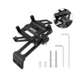 thumbnail image 1 of Soporte para teléfono de bicicleta kusrkot Negro para ciclismo de carretera, 1 of 8