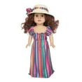 thumbnail image 2 of XWSHYW Juguetes para Niños Linda Muñeca de Pelo Rizado Vestido Impreso Muñeca de Princesa Muñeca de Vinilo Juguete para Niños 45Cm, 2 of 6