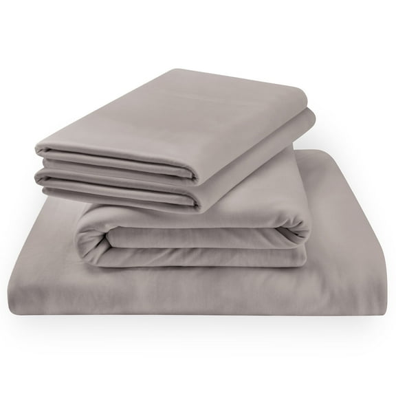 Tempur-Pedic Tempur-Rayon from Bamboo Sheet Set, Cool Gray, California King, Adult