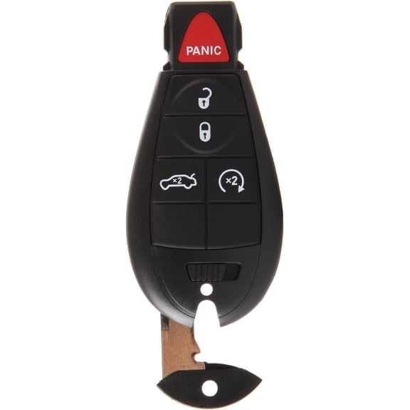 Key Fob Keyless Entry 2008-2010 for Chrysler for 300 3.5L, 2009-2010 for for Challenger 3.5L, 2008-2010 for Jeep for Grand Cherokee 3.0L 56046639AC 56046639AD (2 PCS) 5 buttons 433Mhz