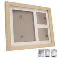 thumbnail image 4 of Pet Pawprint Keepsake Kit, Dog Photo Frame Exquisite Workmanship  For Free Bonus Stencil For Paw Print White Mud Crude Wood Frame, 4 of 8