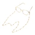thumbnail image 1 of Cadena para gafas, correa para gafas de sol para mujer, cadena dorada para gafas, soportes para gafas alrededor del cuello (3 unidades), 1 of 5