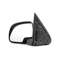 thumbnail image 5 of For Chevy Silverado 2500 1999 00 01 02 03 2004 Door Mirror Driver Side | Manual View Matte Textured Black | Standard Style | GM1320230 | 15106007, 5 of 9