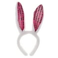 thumbnail image 2 of GUOOL Headband Rabbit Ear Hairband Baby Shower Party Peach, 2 of 7
