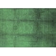 thumbnail image 1 of Ahgly Company Indoor Rectangle Oriental Green Industrial Area Rugs, 2' x 5', 1 of 4
