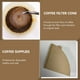 thumbnail image 4 of 100 filtros de café cónicos desechables, filtros de papel para café, filtros para verter., 4 of 6