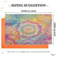 thumbnail image 2 of YAZAOO Floor Mats 32x20in Kaleidoscope Of Joy Creativity Doormats, 2 of 8