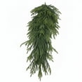 thumbnail image 2 of Darzheoy 5.6FT Christmas Garland Soft Rubber Texture Pine Needles and Leaves Norfolk Simulation Rattan for Holiday Decor Wall Fireplace Mantle, 2 of 6
