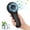 Black, variant on ATUPEN Handheld Mini Fan, 3 Speed 1200mAh Rechargeable Portable Fan for Office Travel Outdoor Fathers Day Gifts (White)