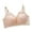 Pink, variant on UPPADA Hot Full Coverage Plus Size Bra Convenient Front Button Bras Cool Liftup Bra Super Gather Wireless Push-Up Bra Lifting Bras Breathable Underwear Bra