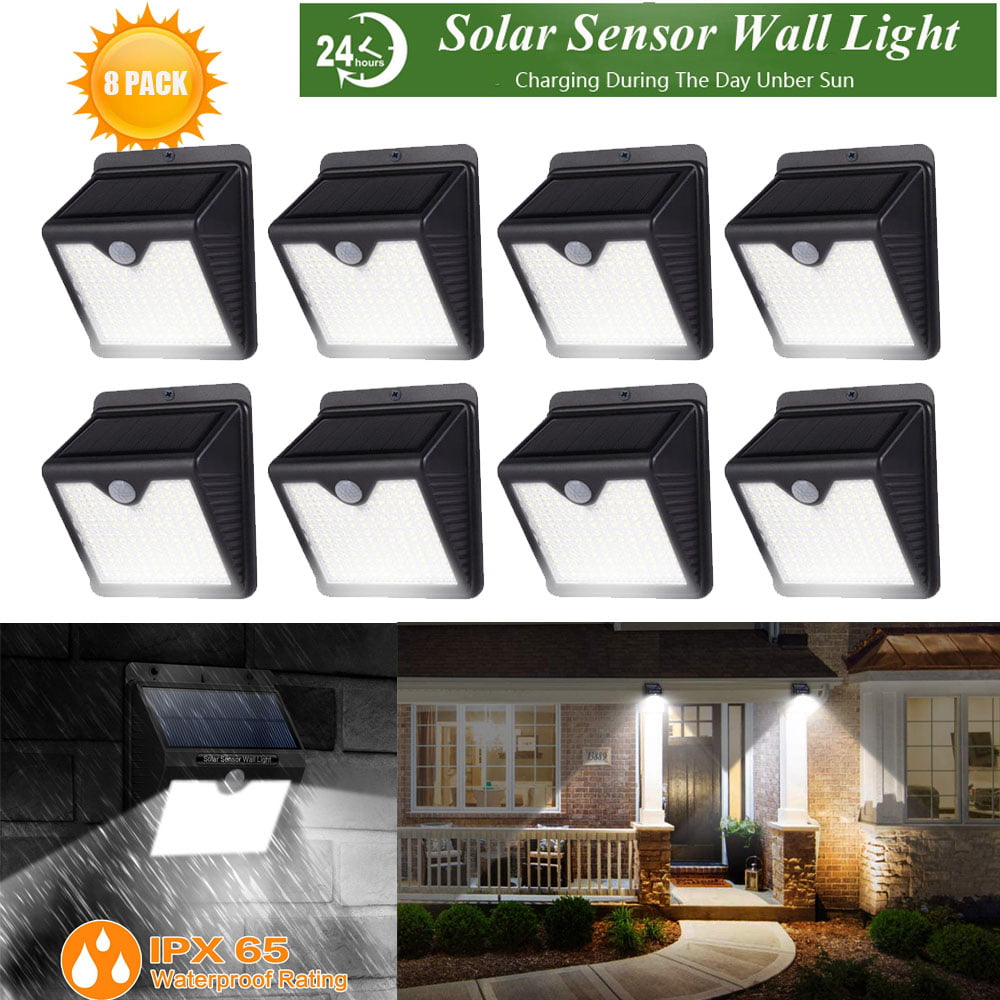7 LED Motion Activated Cordless PIR Sensor Light Home Garden Wall Patio Outdoor 