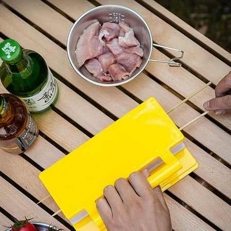 

YuXinYang Kitchen Tools Quick Skewer No Prick Your Hand Skewer Bbq Grilling Tool Cooking