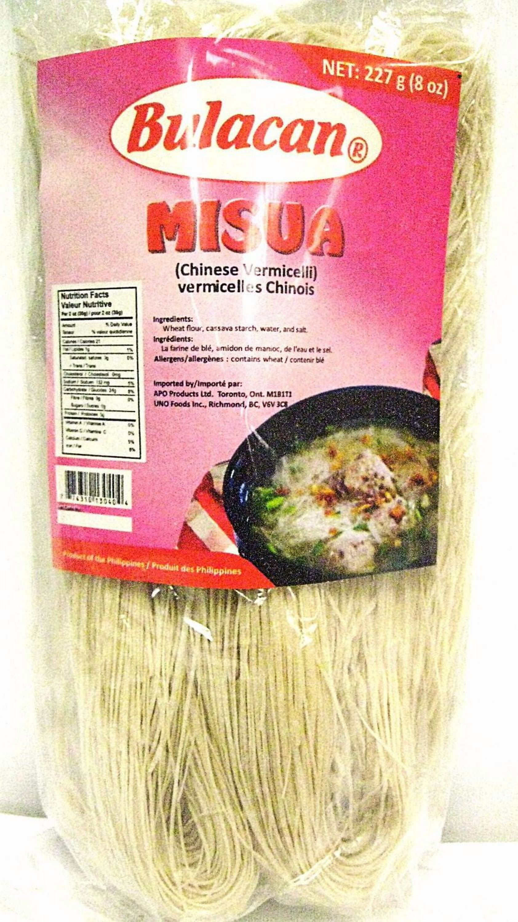 Bulacan Misua (Chinese Vermicelli) 227g per Bag, contains Wheat, Bulacan Misua