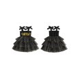 thumbnail image 2 of Loicainy Toddler Kids Girls Star Tulle Dress 6 12 18 24 Months 2T 3T 4T 5T Letter Embroidery Sleeveless New Years Dresses, 2 of 9