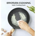 thumbnail image 4 of Koch Systeme CS 8 Inch Black Frying Pan Nonstick, Ultra Non Stick Pan with Bakelite Handle, Marble Coating Frying Pan, Compatible for all Stoves, 4 of 5