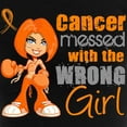 thumbnail image 3 of CafePress - Leukemia Messed With Wrong G - Women's Dark Pajamas, 3 of 4