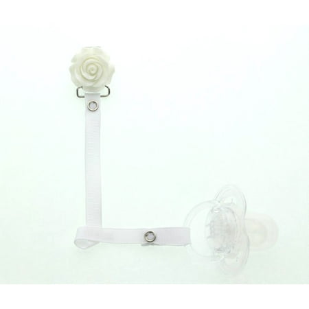 Flower Pacifier Clip