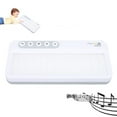 thumbnail image 3 of Light Up Piano Keyboard Toy for Babies, Colorful Lights Piano Keyboard Toy, Parent Child Interaction, Various Modes, Portable Design, 17 X 7.5cm, 3 of 7