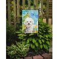 thumbnail image 2 of Carolines Treasures CK1888GF Christmas Tree Bichon Frise Garden Size Flag, 2 of 3