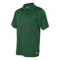 thumbnail image 2 of RUSSELL ESSENTIAL POLO, 2XL, Dark Green, 2 of 3