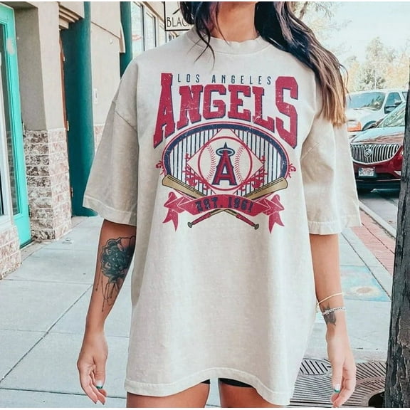 Vintage Mlb 90s Bootleg Los Angeles T- Shirt, Los Angeles Baseball T- Shirt, Vintage Baseball Fan T- Shirt, Angels Shirt, Baseball Unisex