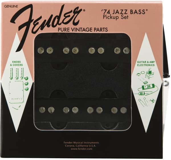 Fender Pure Vintage '74 Jazz Bass Pickups w/ Picks